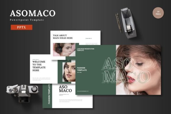 Asomaco: A Complete, Colorful Powerpoint Template for Modern Presentations