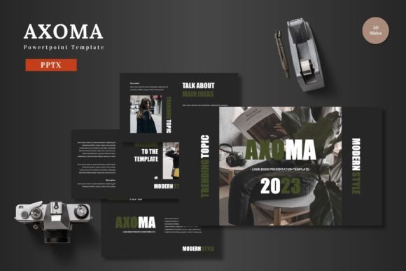 Axoma: The All-in-One Powerpoint Template for Modern Presentations