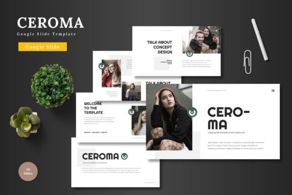 Ceroma: Evaluating a Multipurpose Google Slides Template for Modern Presentations