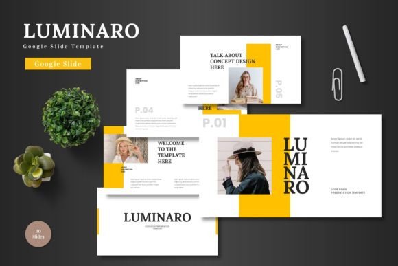 Elevate Your Presentations with Luminaro Google Slide Template