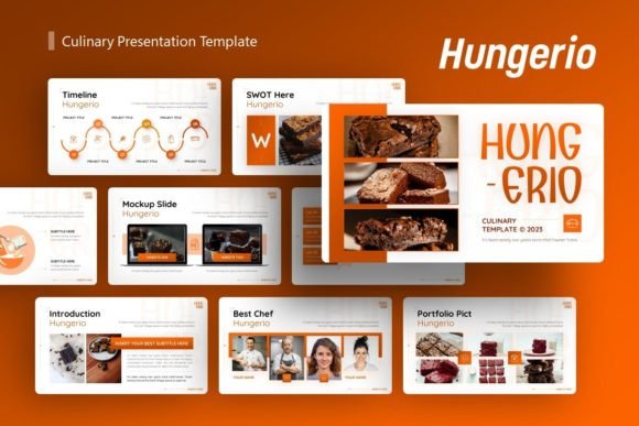 Elevating Culinary Narratives: The Power of the Hungerio Presentation Template