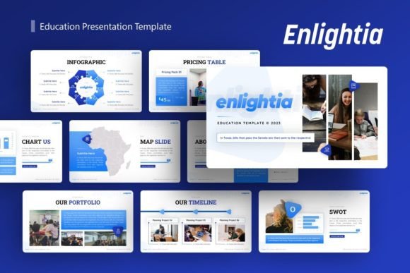 Enlightia: Your Versatile Presentation Template Solution