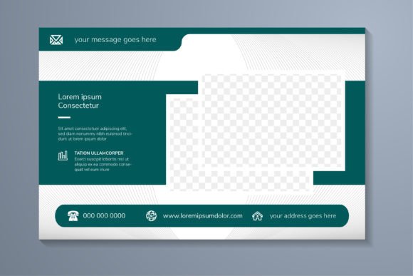 Green Horizontal Page Banner: A Design Element for Modern Digital Presentation