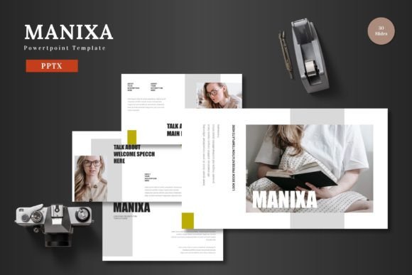 Manixa Powerpoint Template: Share Your Ideas with Stunning Visuals