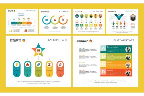 The Art and Strategy of Colorful Research Concept in Professional Presentations