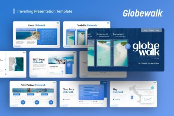 The Globewalk Travelling Presentation: Your Template for Storytelling Success